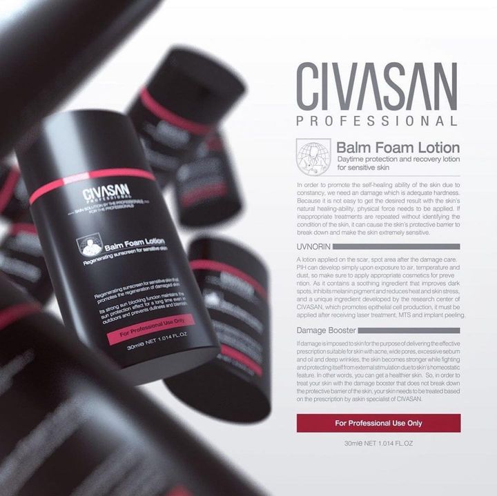 Kem Chống Nắng Civasan Damage Balm Foam Lotion