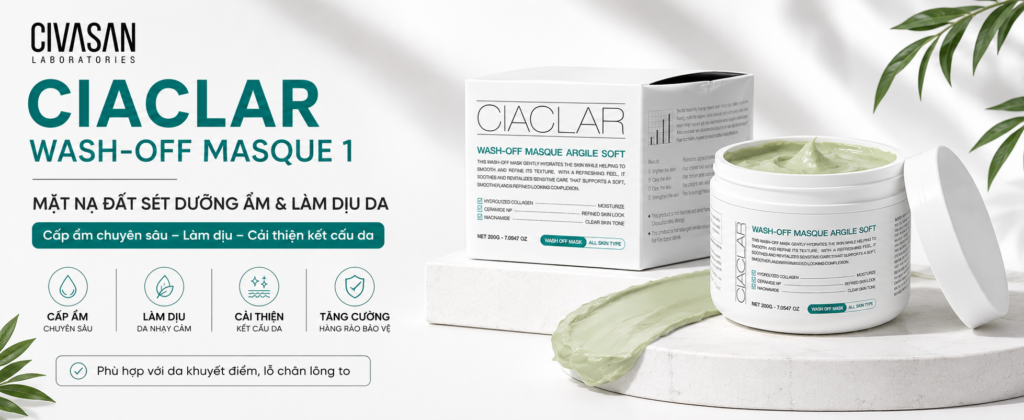 banner Mặt nạ CIACLAR WASH-OFF MASQUE 1